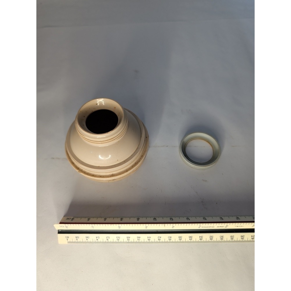 Vtg Replacement Screw Top 84A73 King Seeley Ribbed Aluminum Thermos 2484 W/ Ring
